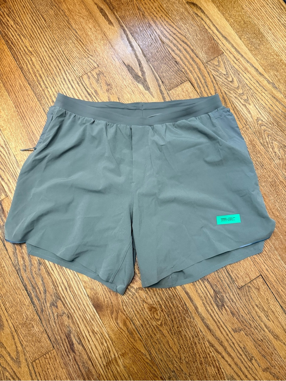 lululemon fast and free trail short lined